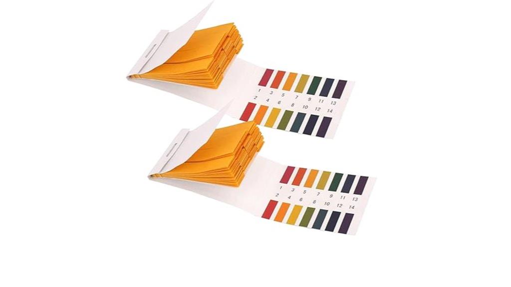 two pack ph test strips