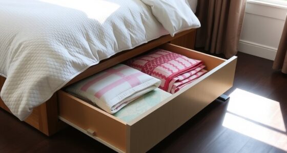 under bed quilt storage solutions