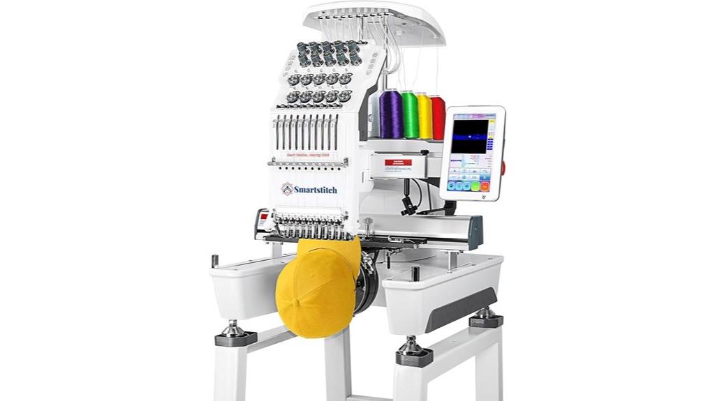 upgraded embroidery machine