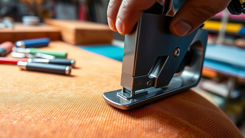 upholstery stapler selection tips