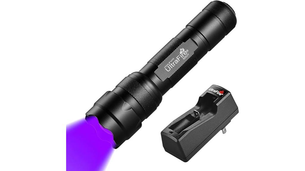 uv curing flashlight device