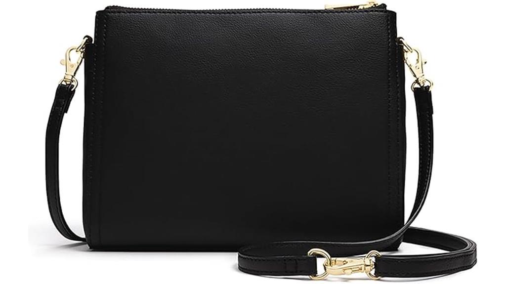 vegan leather crossbody bag