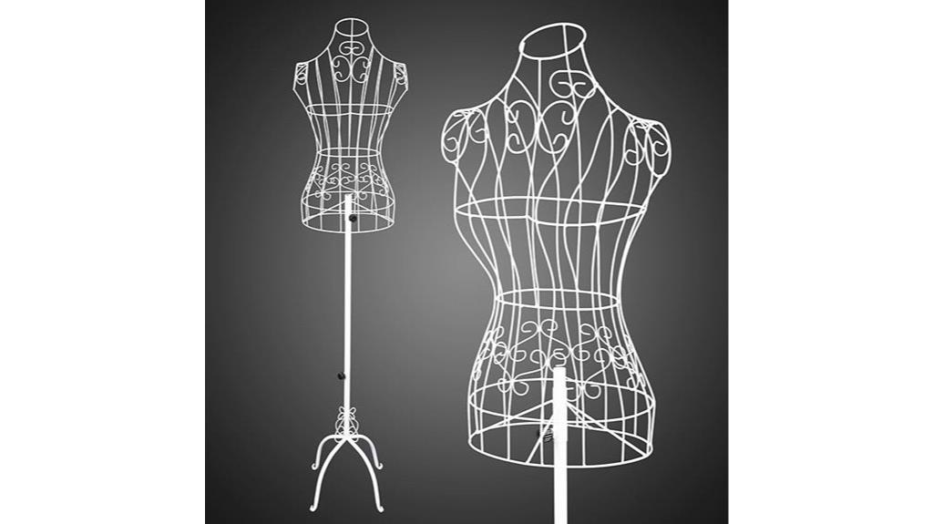 vintage female dress form