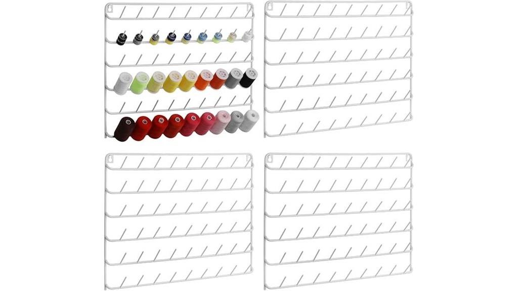 wall mounted thread storage