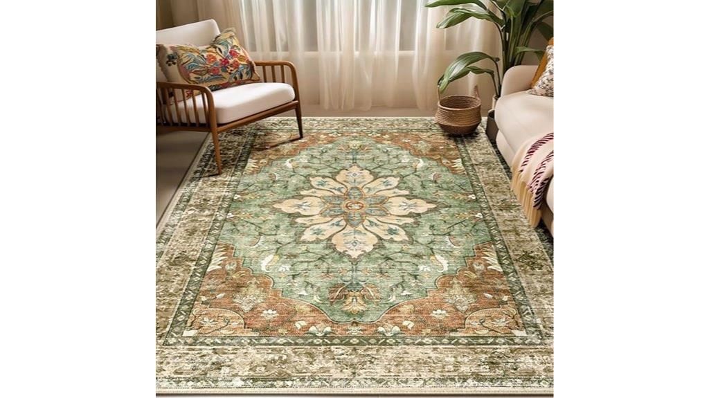 washable non slip rug