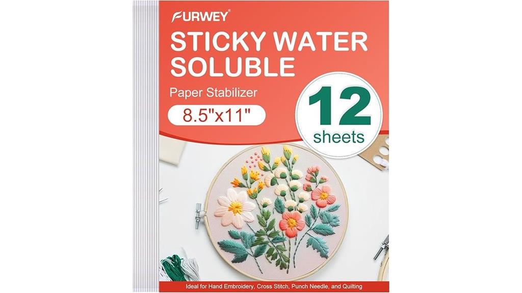 water soluble embroidery stabilizer