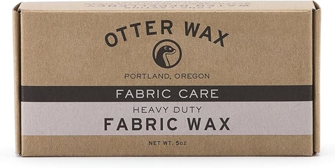 waterproof fabric wax bar