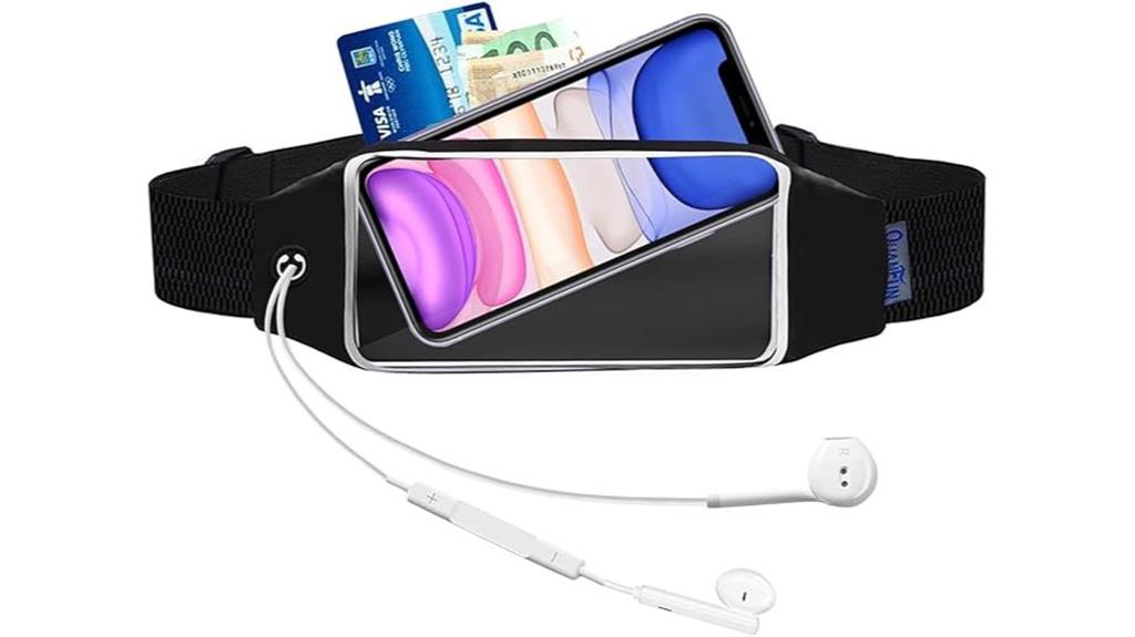 waterproof running belt pouch