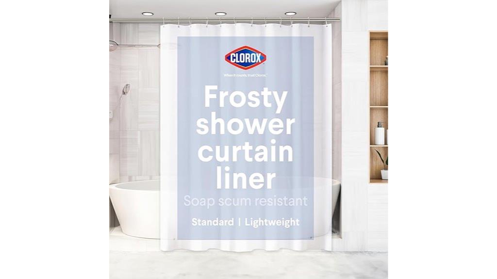 waterproof shower curtain liner