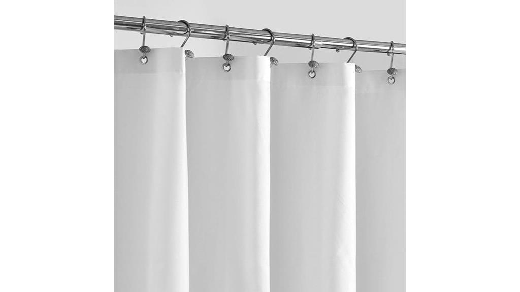 waterproof shower curtain liner