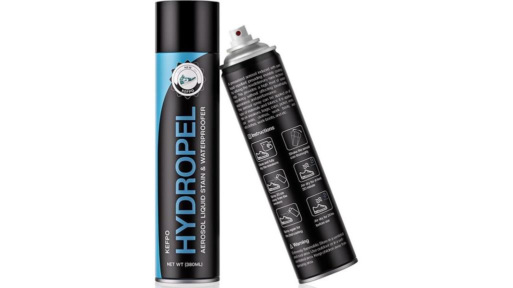 waterproofing shoe protector spray