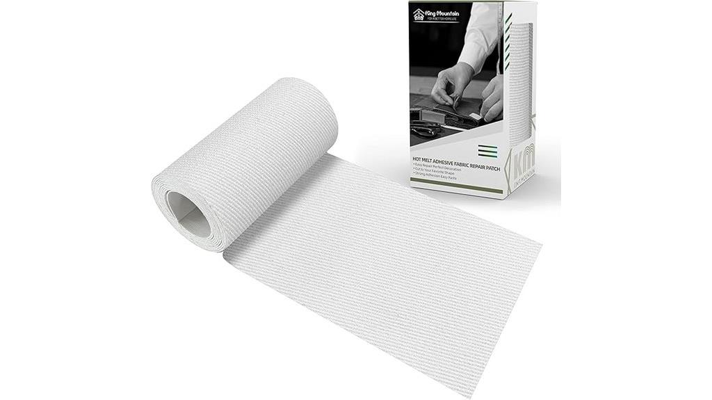 white cotton patch 3x60