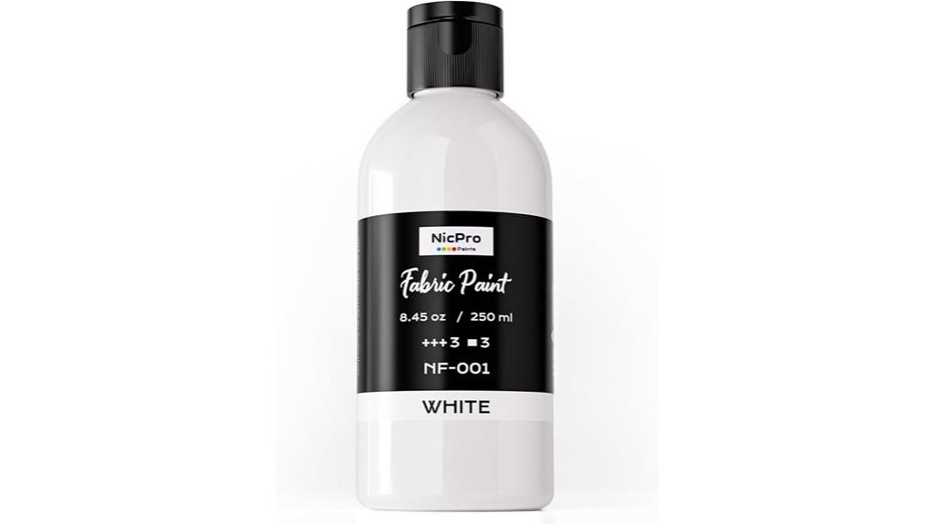 white fabric paint for furniture