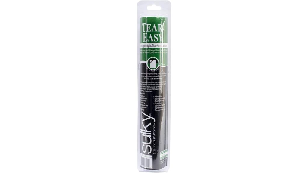 white tear easy stabilizer roll
