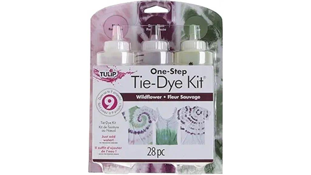 wildflower tie dye kit