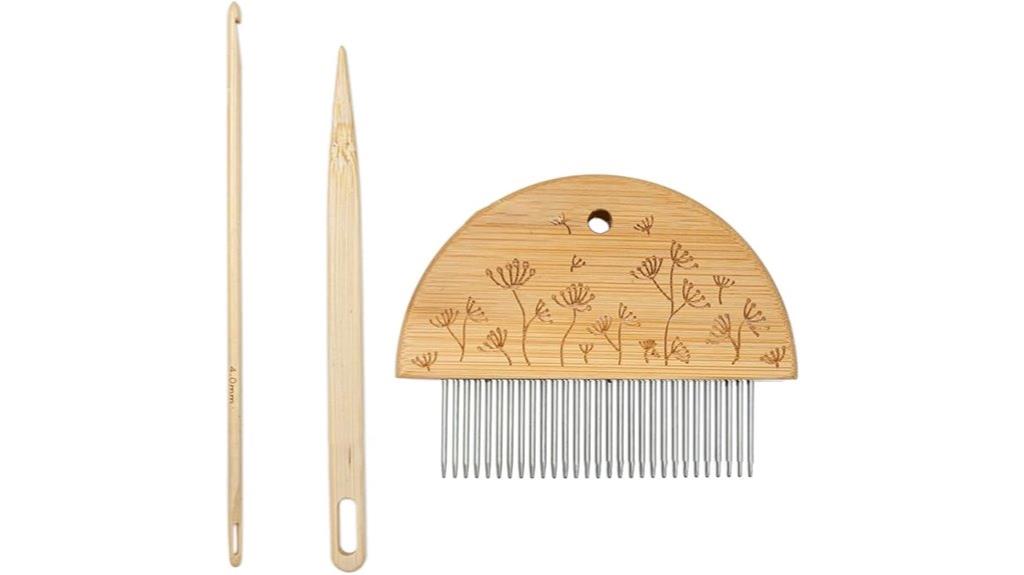 wooden tapestry comb beater