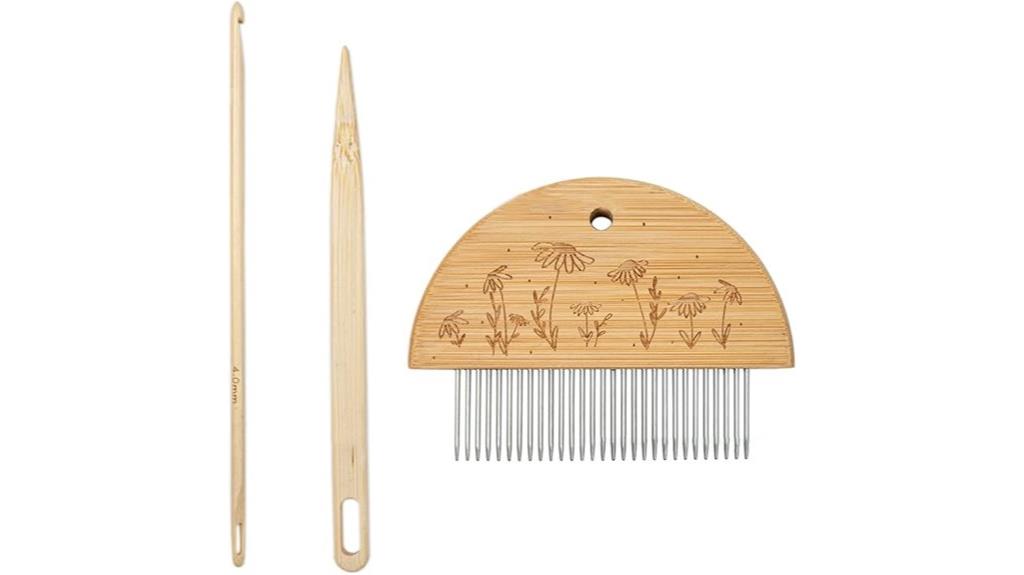 wooden tapestry comb beater