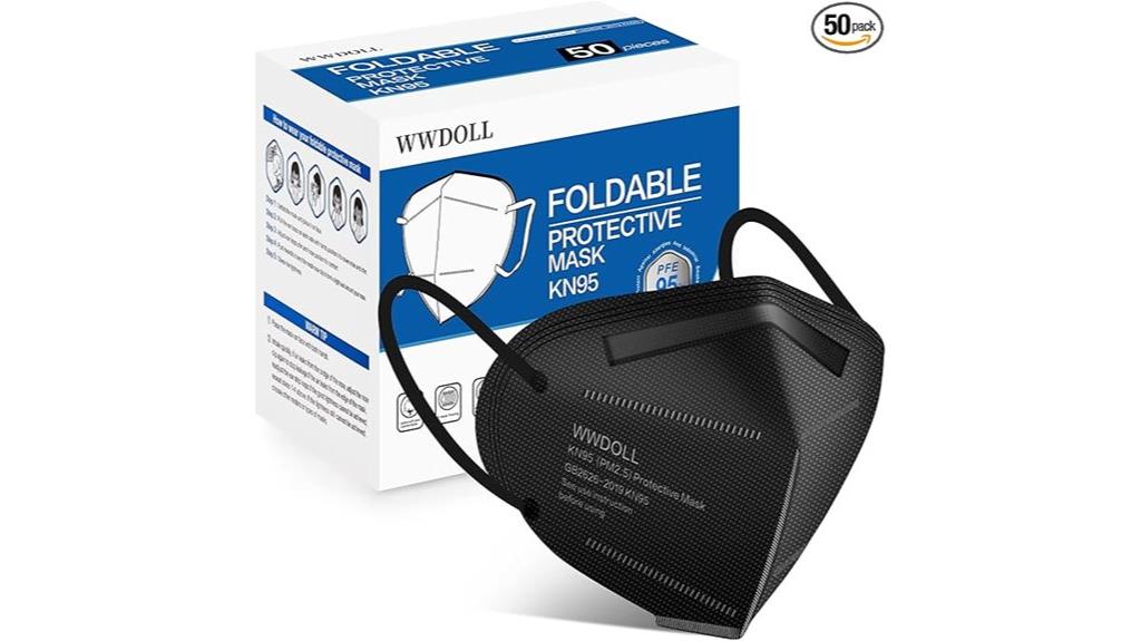 wwdoll 50 pack kn95 masks