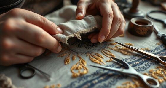 antique textile restoration techniques