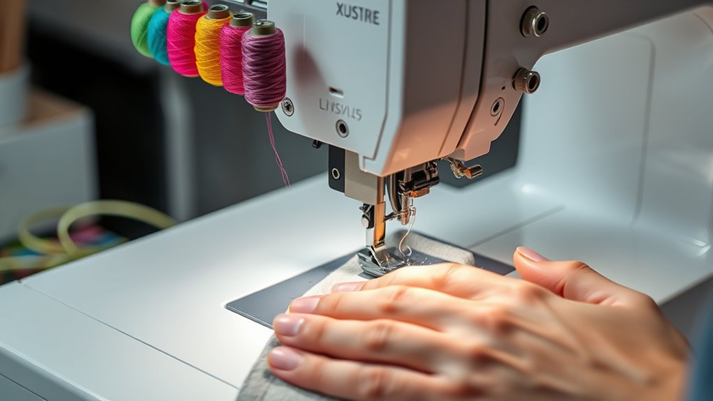 choose fabric thread settings