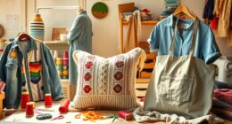 creative old clothes repurposing