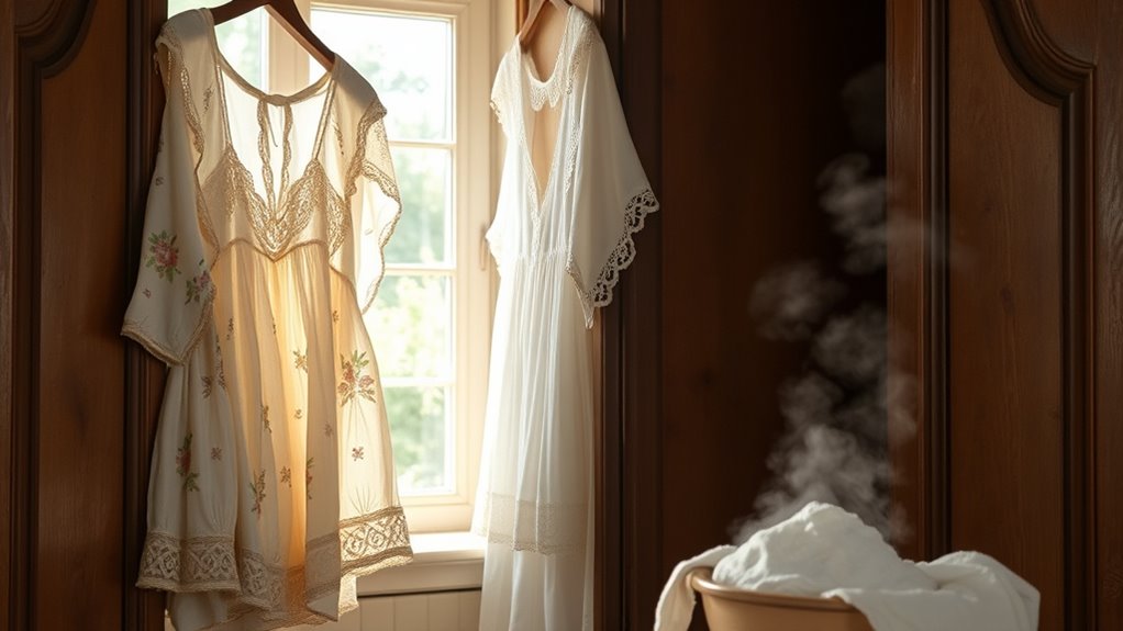 eliminate vintage clothes odors