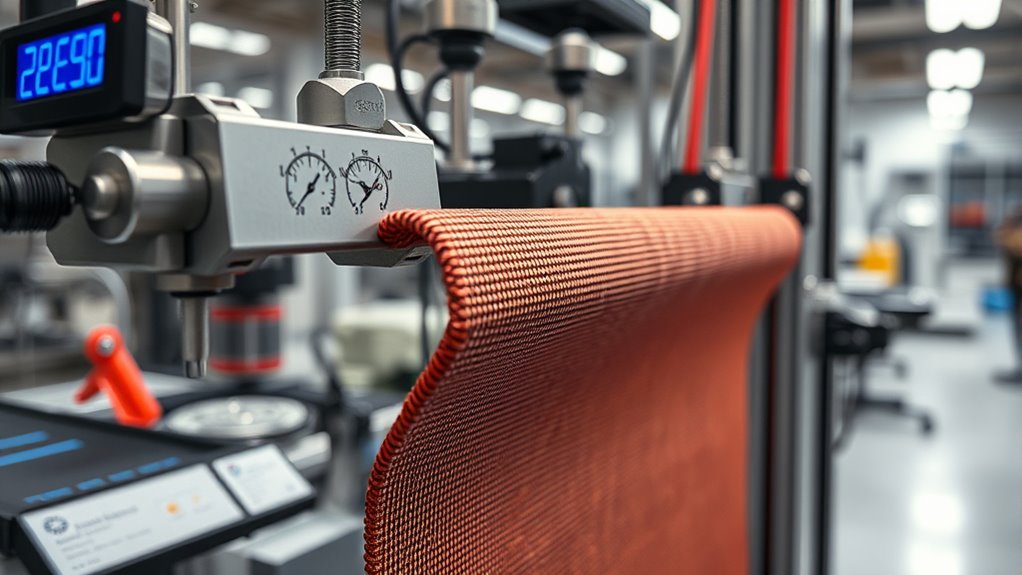 fabric elasticity testing standards