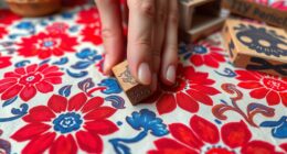 fabric printing step by step