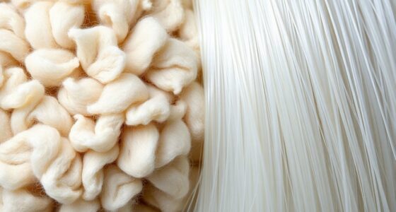 fiber comparison wool vs acrylic