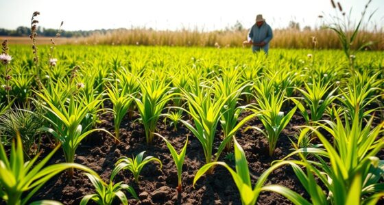healing land through fibers