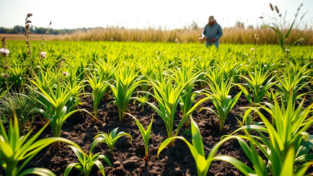 healing land through fibers