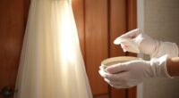 home wedding gown cleaning