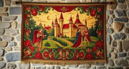 iconic tapestries depicting narratives