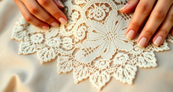 intricate handmade lace craftsmanship