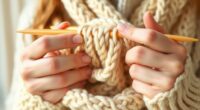 learn to knit scarves