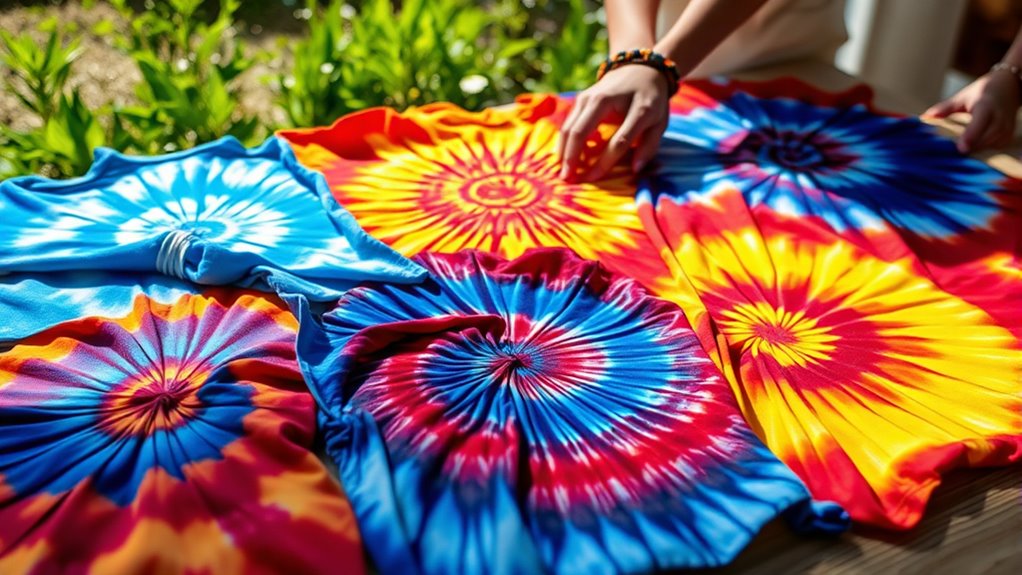 learn to tie dye clothes