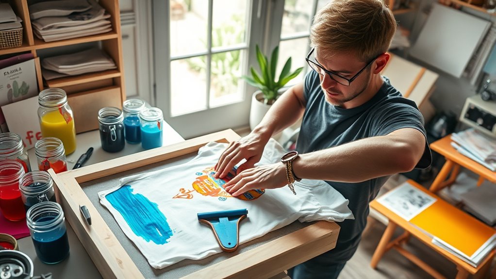 mastering home screen printing