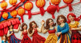 narrative embroidery art