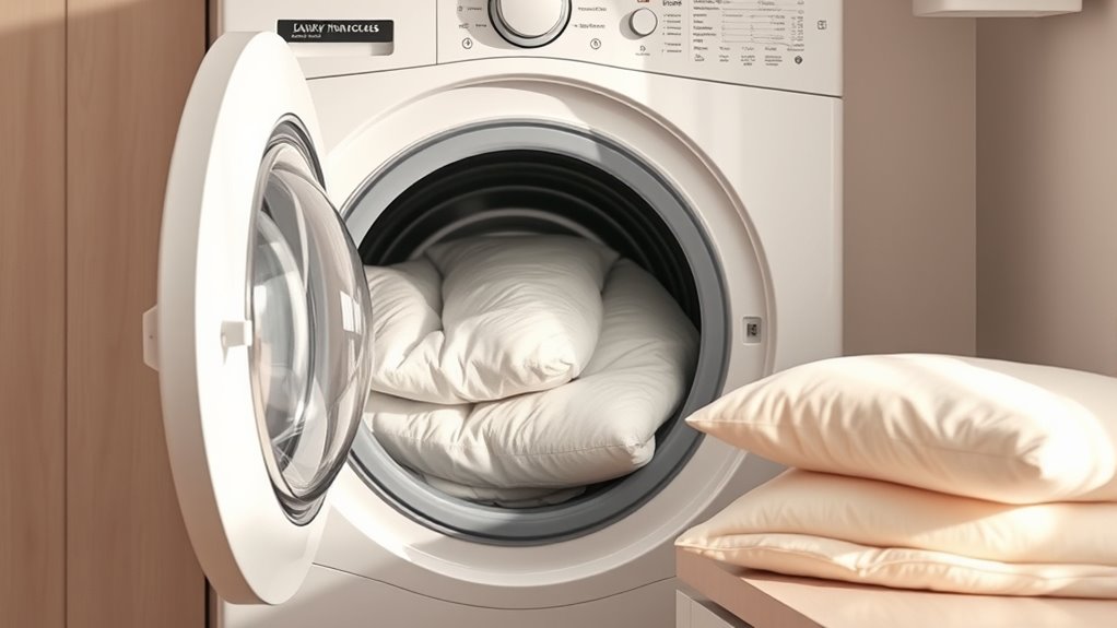 proper bedding washing and drying