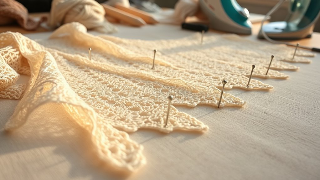 proper gauge and yarn selection