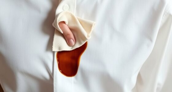 remove coffee stain easily