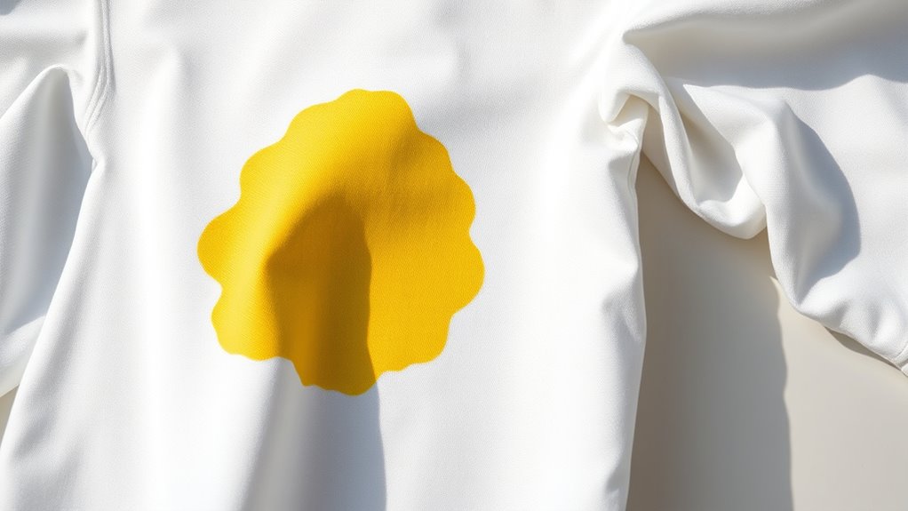 removing yellow sweat stains