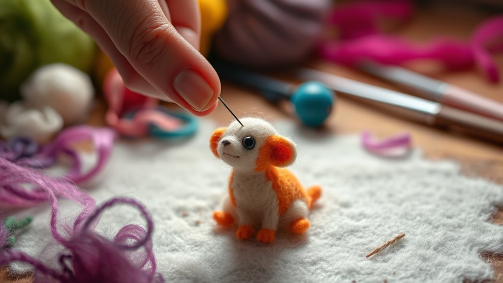 safe detailed needle felting