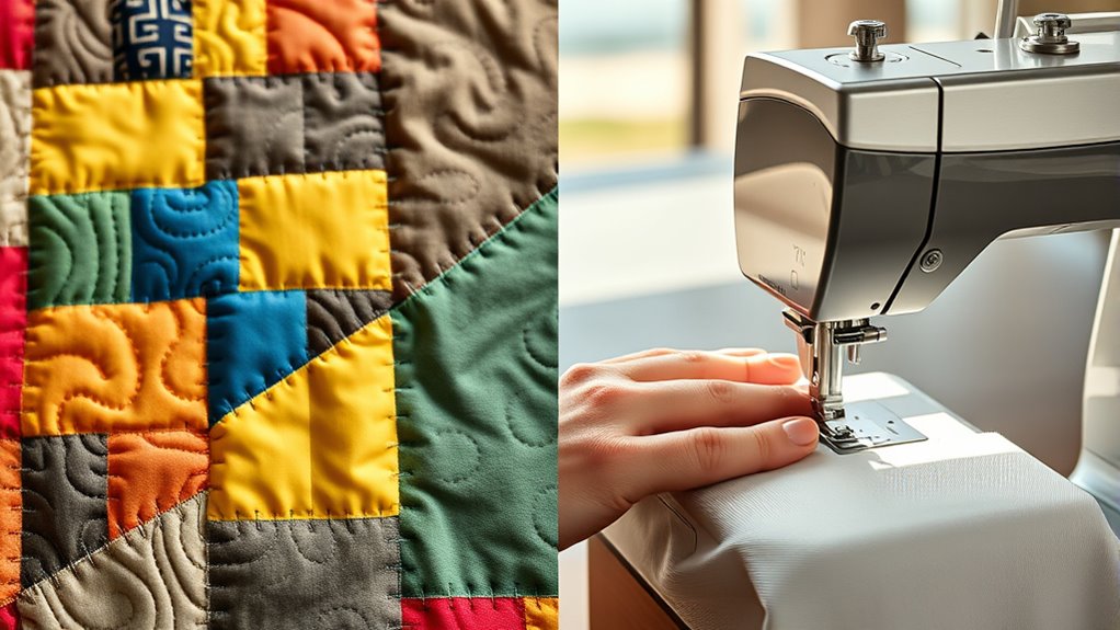 sewing versus quilting techniques
