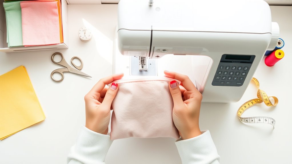 start simple choose forgiving fabrics