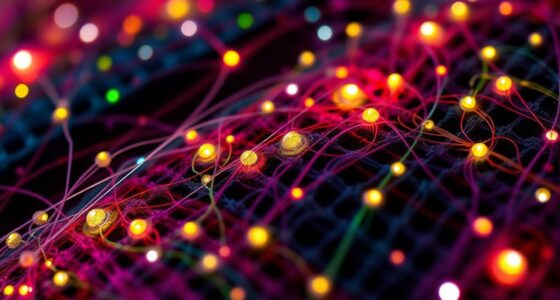 textile art with electronics