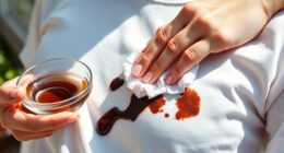 treat blot apply wash