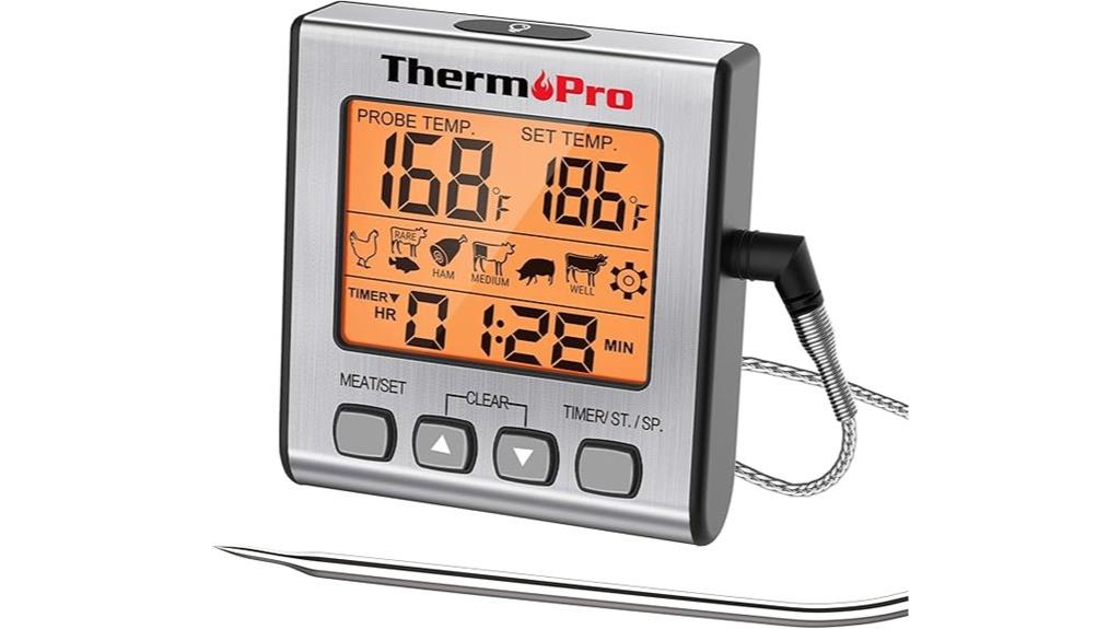 digital grill meat thermometer