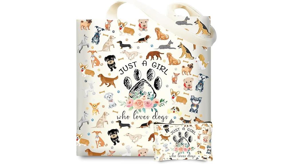 dog lover reusable bag
