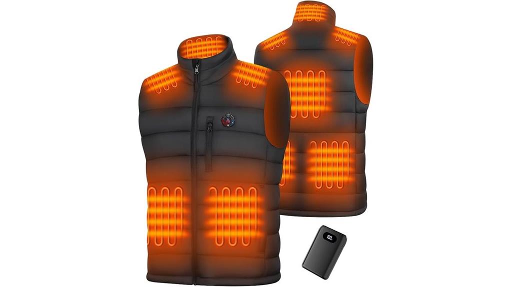 men s heated vest bundle
